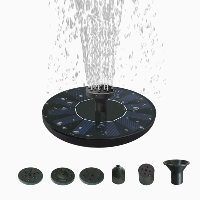Solar Fountain Pump 13/16/18cm - Floating Solar Fountain Water Pump 评论和价格