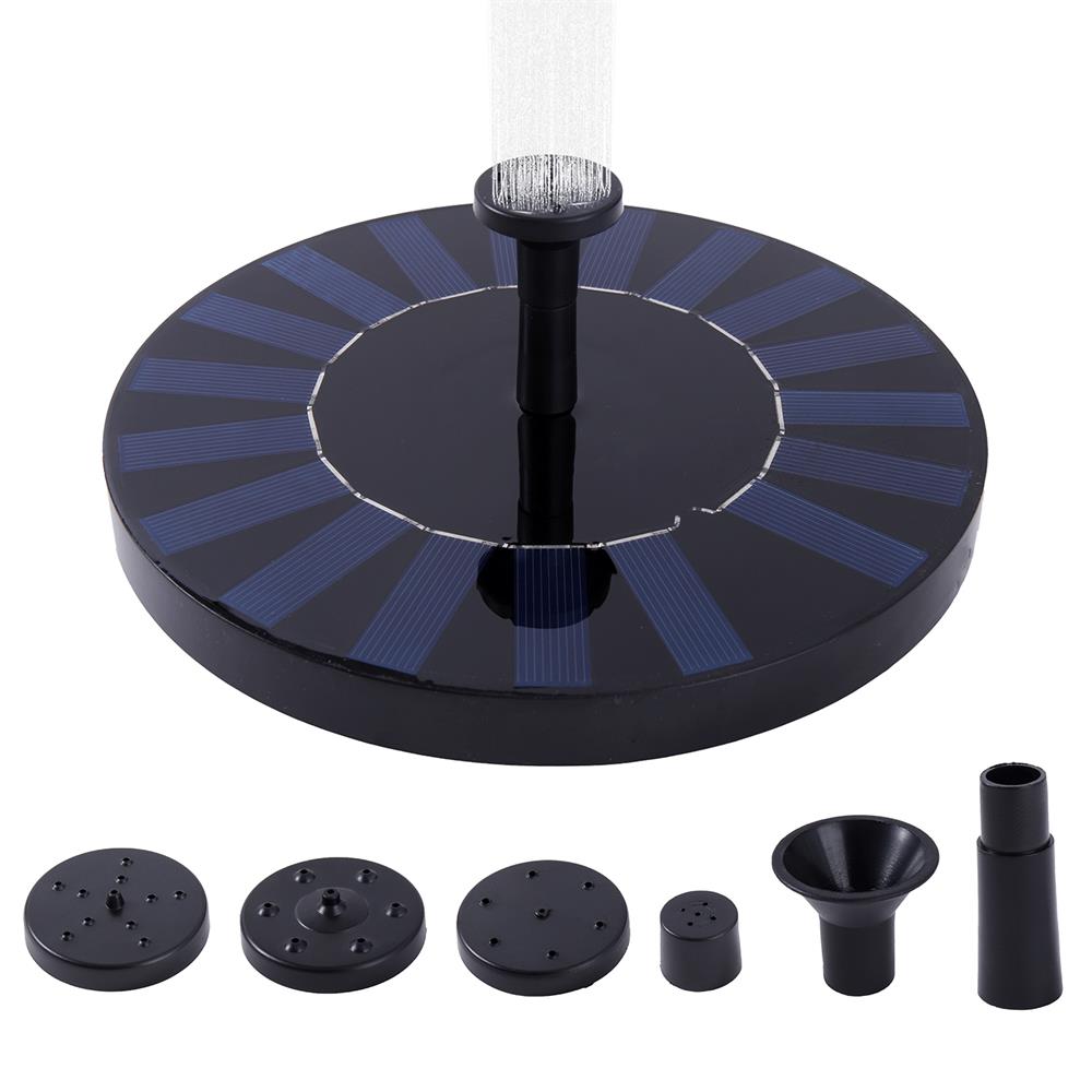 Solar Fountain Pump 13/16/18cm - Floating Solar Fountain Water Pump 评论和价格
