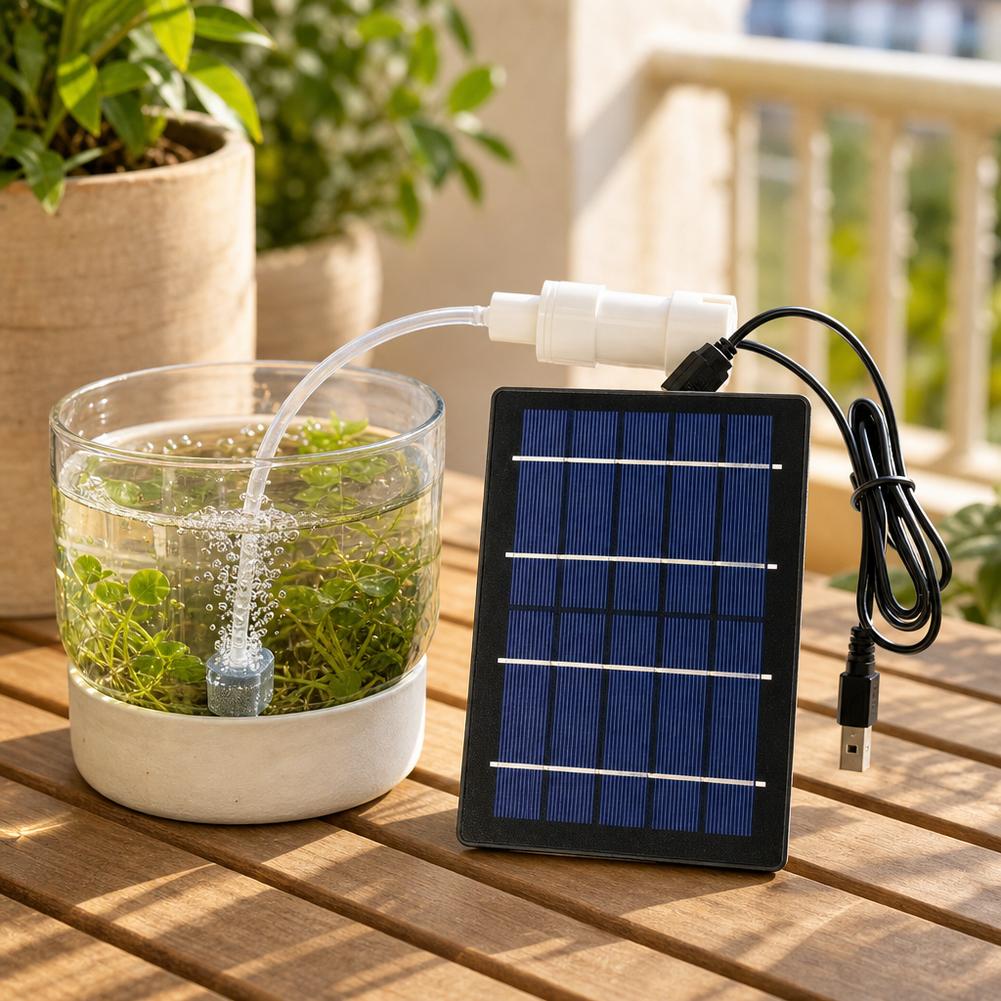 Solar Air Pump Aquarium Oxygen - Solar Pond Aerator Oxygen Pump 评论和价格