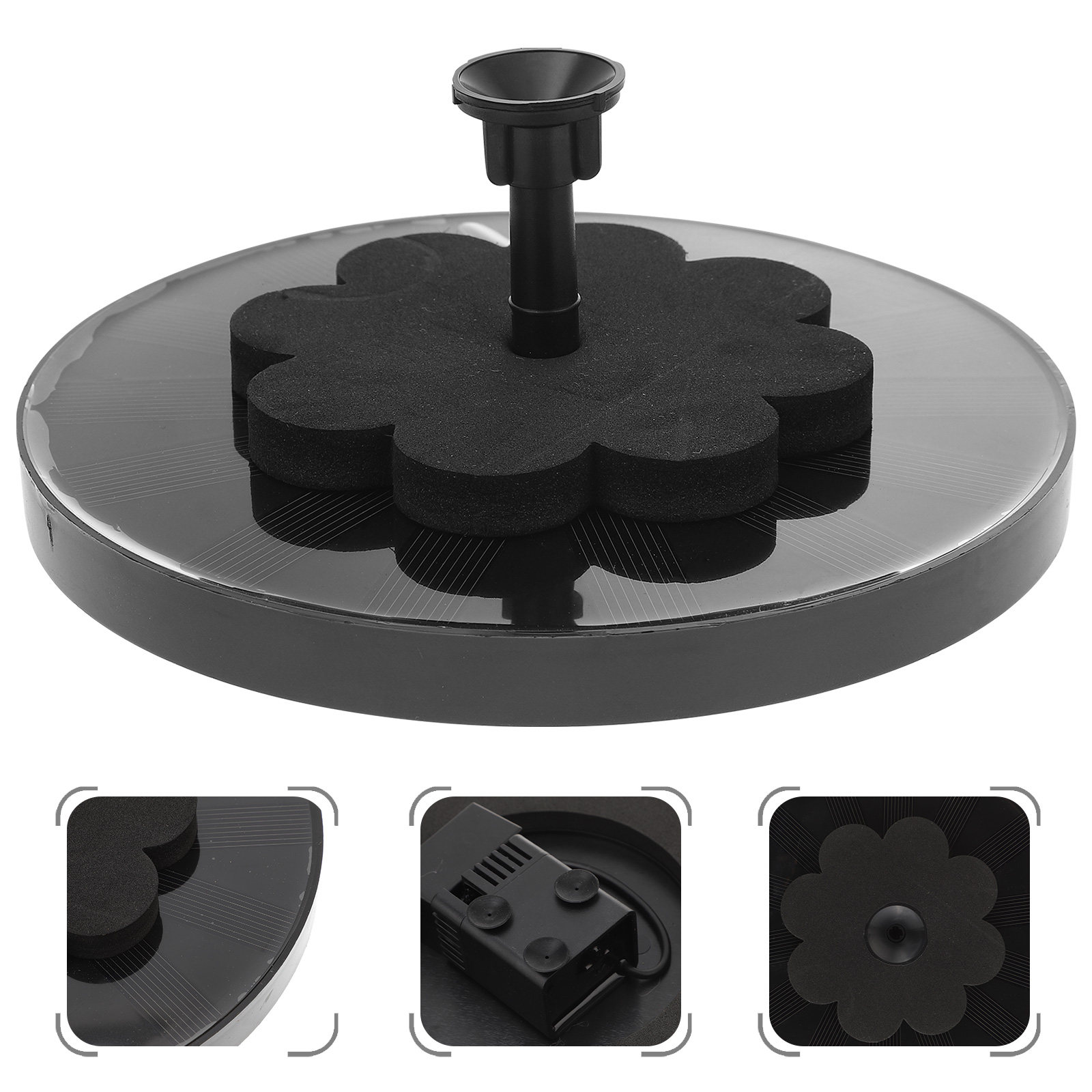 Floating Aerator for Pond Deco - Floating Solar Fountain Water Pump 评论和价格