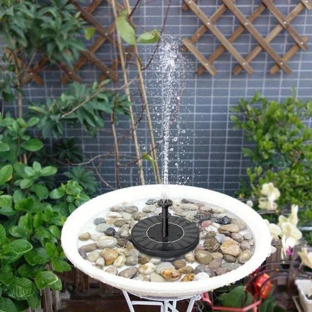Floating Solar Fountain Garden - Floating Solar Fountain Water Pump 评论和价格
