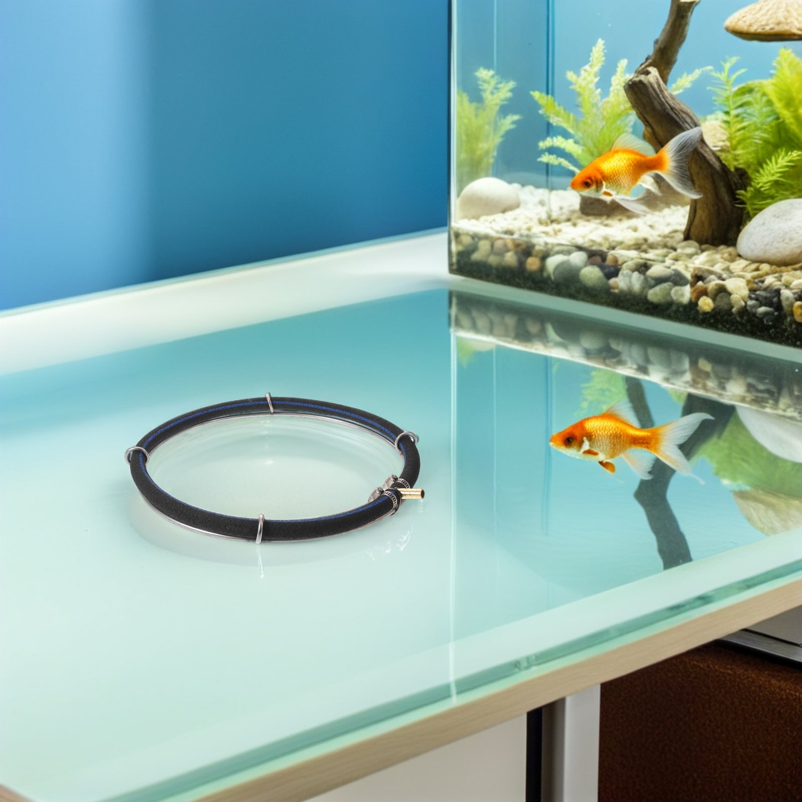 Fish Tank Aerator Bubble Gener - Air Diffuser Disc Bubble Aeration Pond 评论和价格