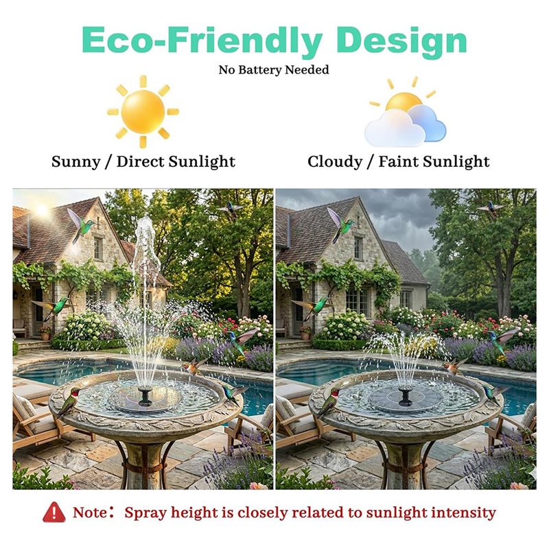 Hot Sale-Solar Fountain Floati - Floating Solar Fountain Water Pump 评论和价格