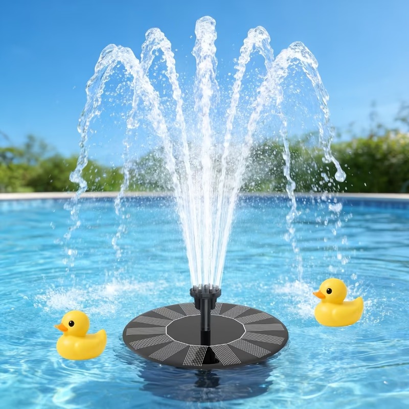Solar Fountain Pump, 13cm | No - Floating Solar Fountain Water Pump 评论和价格