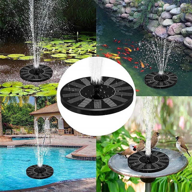Solar Fountain Pump, 13cm | No - Floating Solar Fountain Water Pump 评论和价格