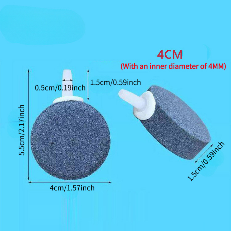 2Pcs Fish Tank Aerator Bubble  - Air Diffuser Disc Bubble Aeration Pond 评论和价格