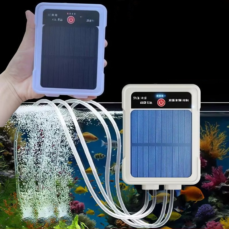 Plug in Charging Fish Tank Oxy - Solar Pond Aerator Oxygen Pump 评论和价格