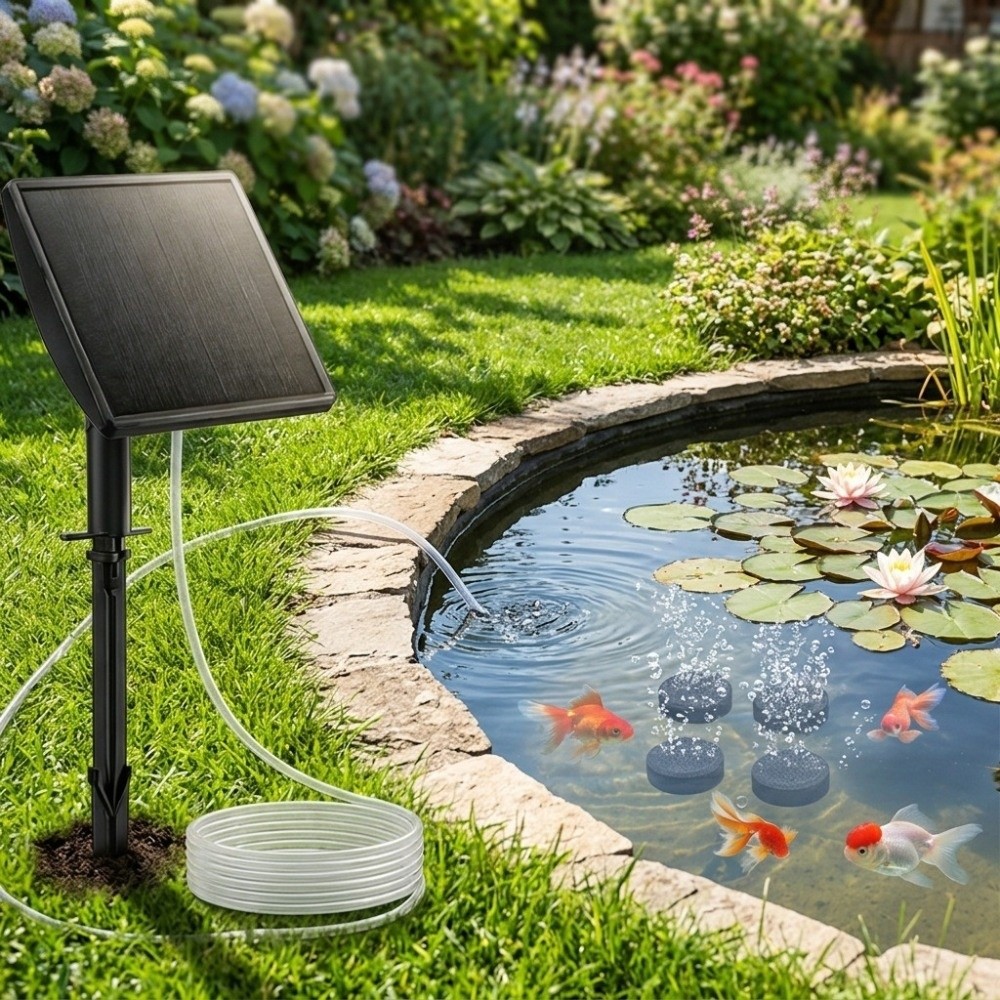 Low Noise Solar Oxygen Pump So - Solar Pond Aerator Oxygen Pump 评论和价格