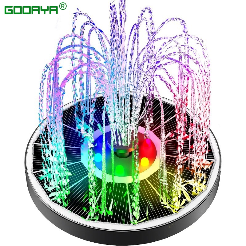 Solar Water Fountain Pool Pond - Floating Solar Fountain Water Pump 评论和价格