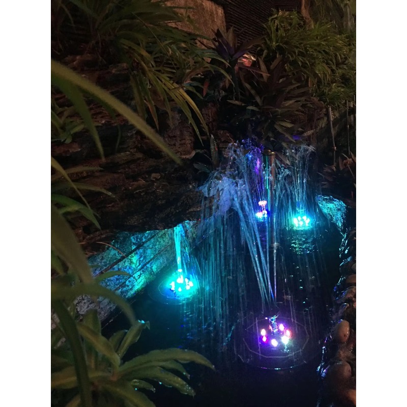 Solar Water Fountain Pool Pond - Floating Solar Fountain Water Pump 评论和价格