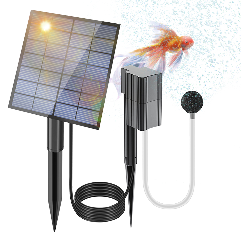 Solar Pond Aerator 2.5W/7V Air - Solar Pond Aerator Oxygen Pump 评论和价格