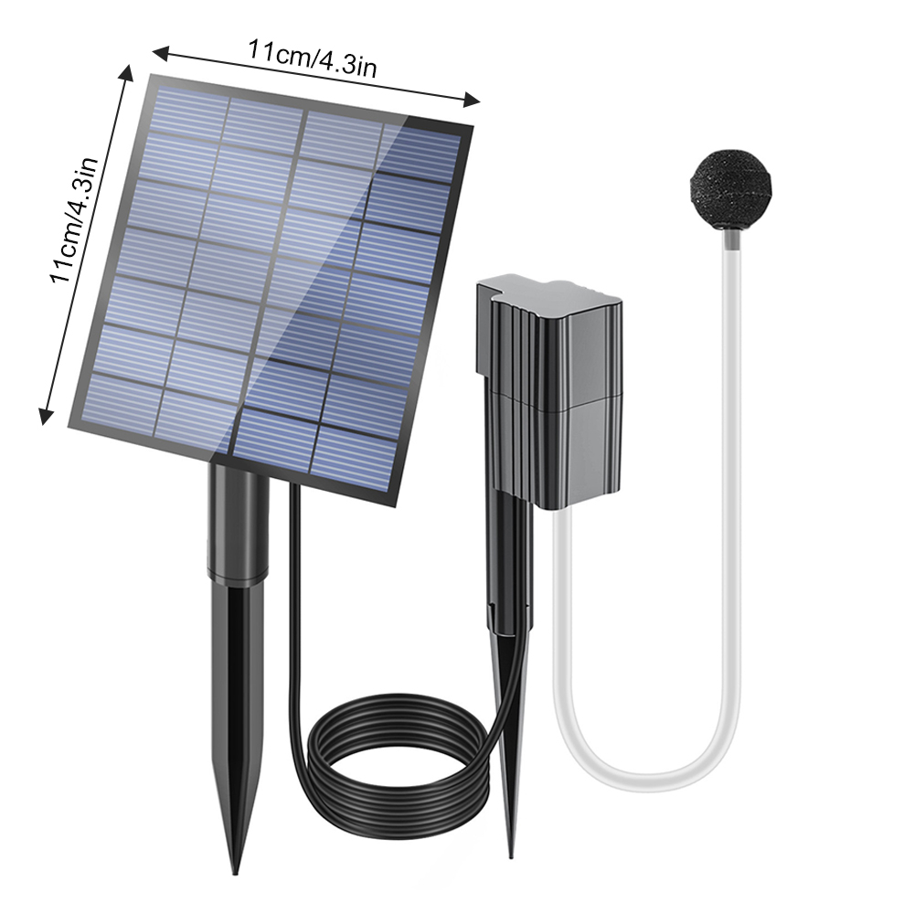 Solar Pond Aerator 2.5W/7V Air - Solar Pond Aerator Oxygen Pump 评论和价格