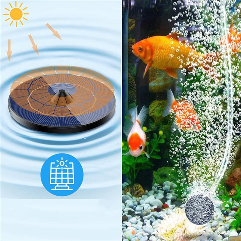 [ABFI!】 Floating Solar Pond Ae - Solar Pond Aerator Oxygen Pump 评论和价格