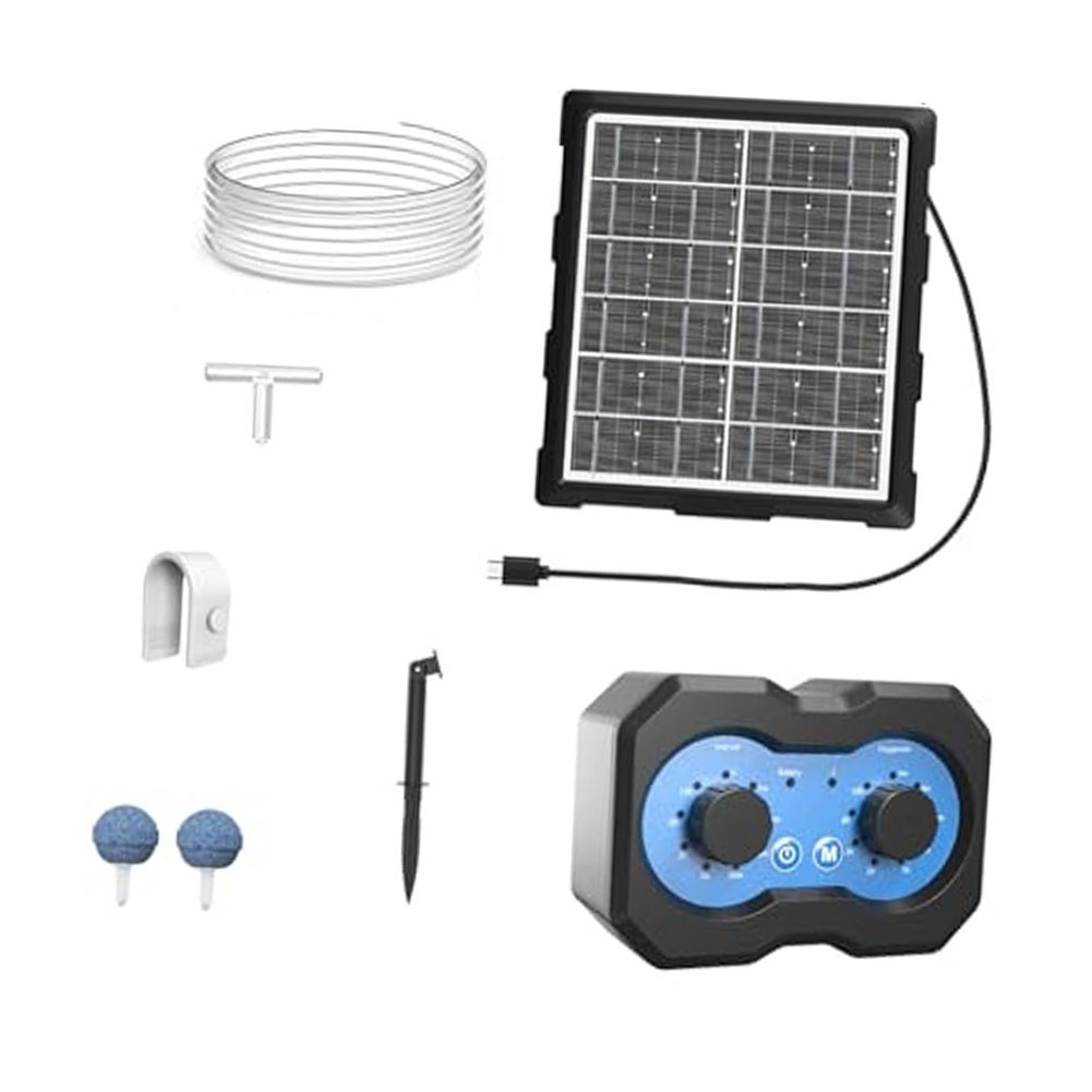 Solar Pond Oxygenator 3W 6V So - Solar Pond Aerator Oxygen Pump 评论和价格