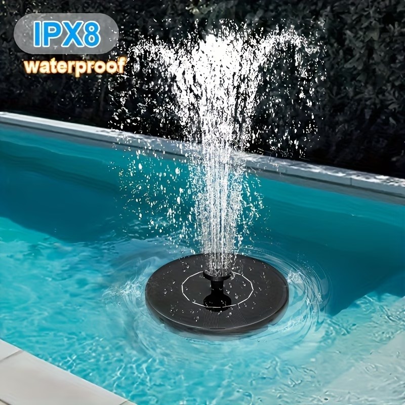 Solar Power Water Pump with LE - Floating Solar Fountain Water Pump 评论和价格