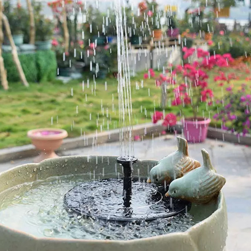 Split lantern type solar fount - Floating Solar Fountain Water Pump 评论和价格