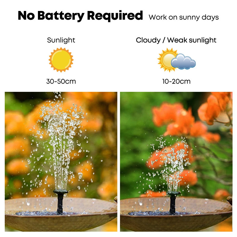 Floating Solar Fountain Pump F - Floating Solar Fountain Water Pump 评论和价格