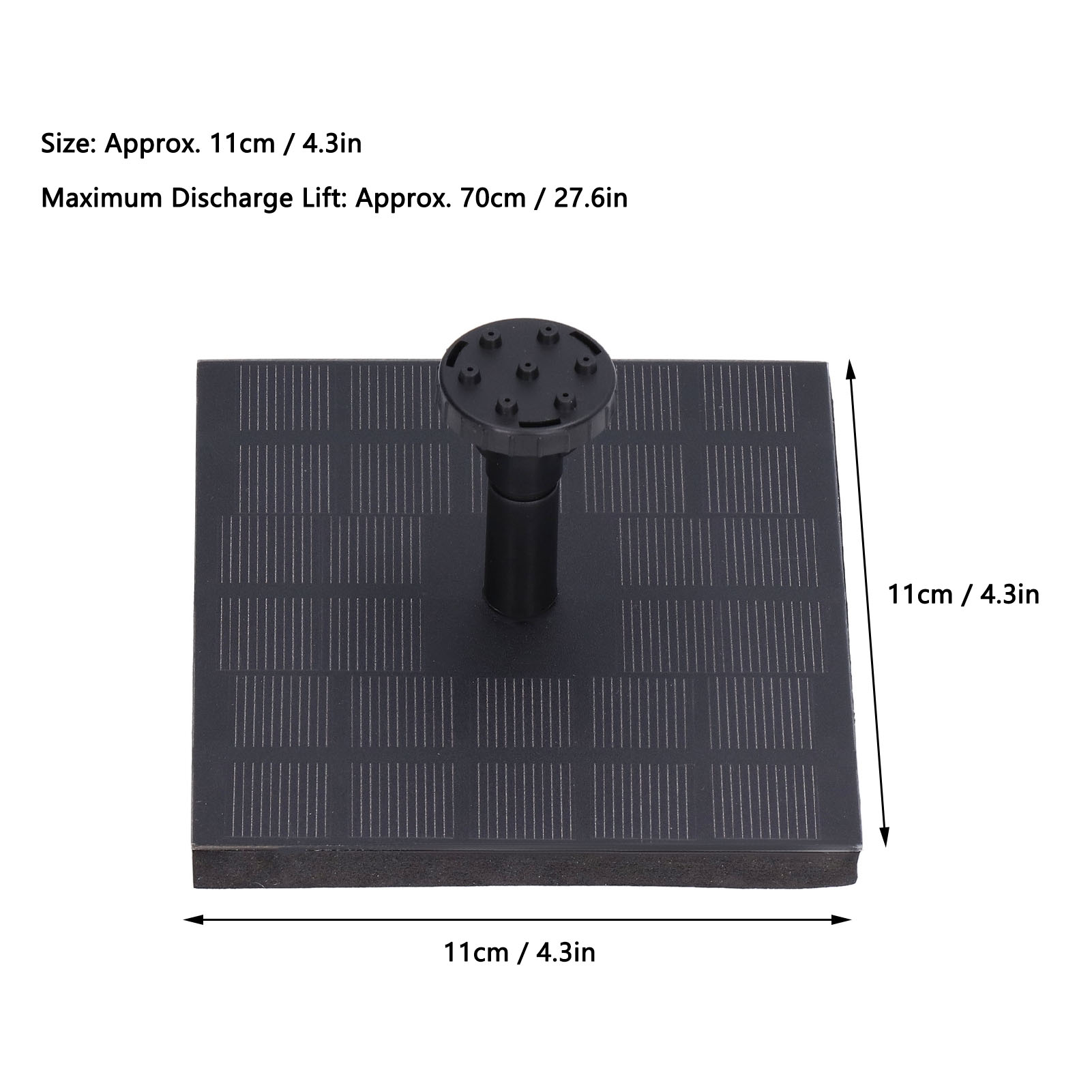 Solar Fountain Kit 7V 1.4W Mon - Floating Solar Fountain Water Pump 评论和价格