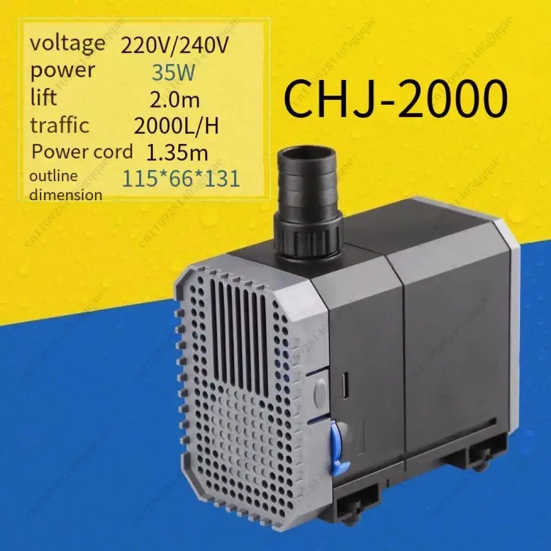 Ultra Quiet Submersible Aquari - Submersible Pond Pump 5000L H 评论和价格